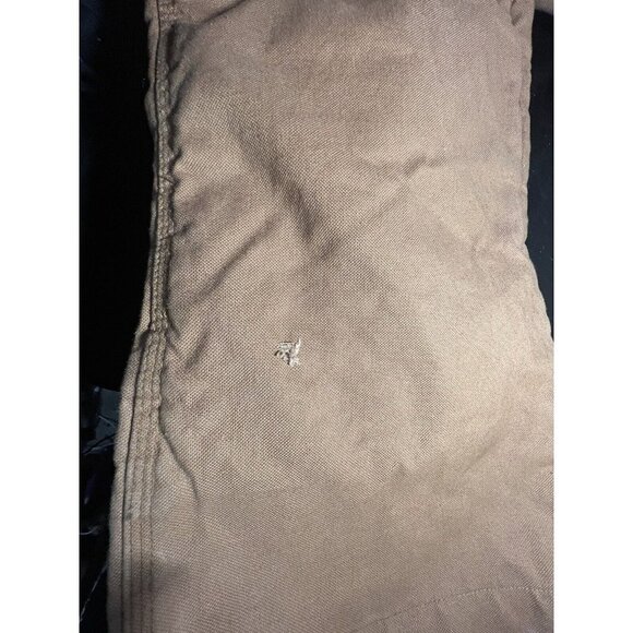 Walls Insulated Duck Overalls Men's Size LR GR Enduro Flex Stretch Canvas Brown - Picture 12 of 15